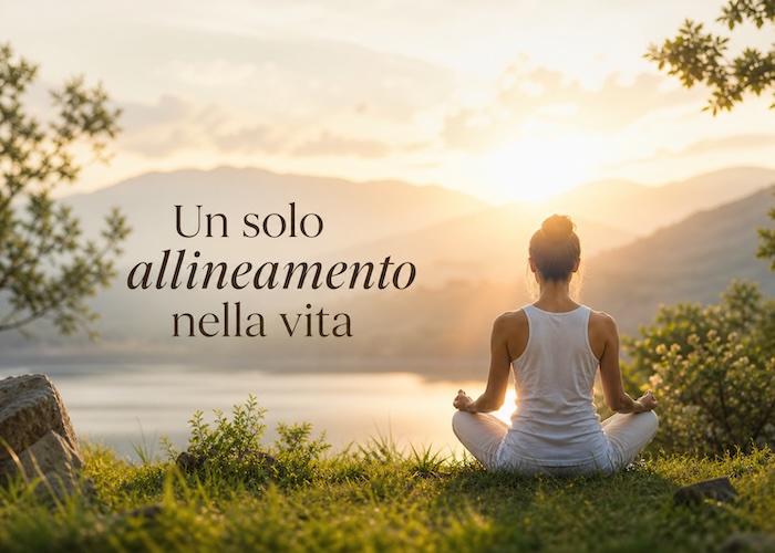 Un solo allineamento nella vita Allineamento Divino
